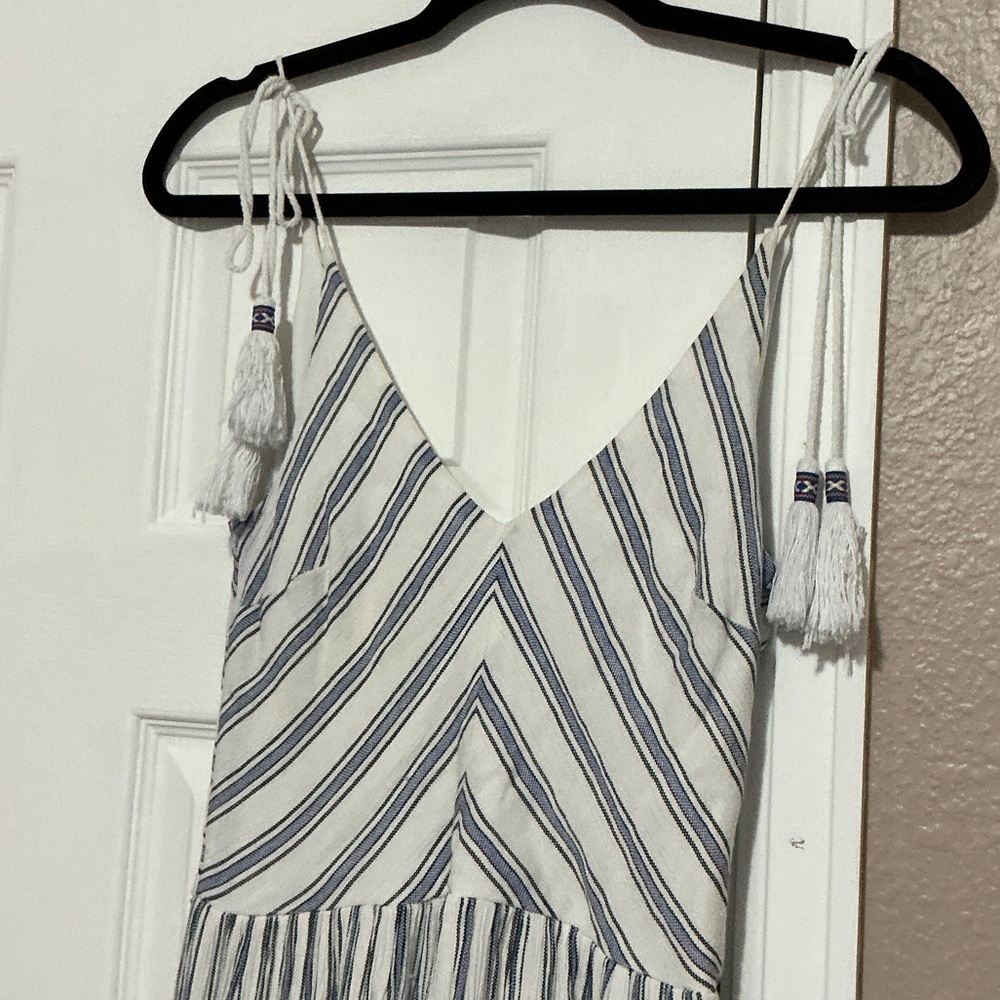 Striped Tassel midi dress - Picture 4 of 7